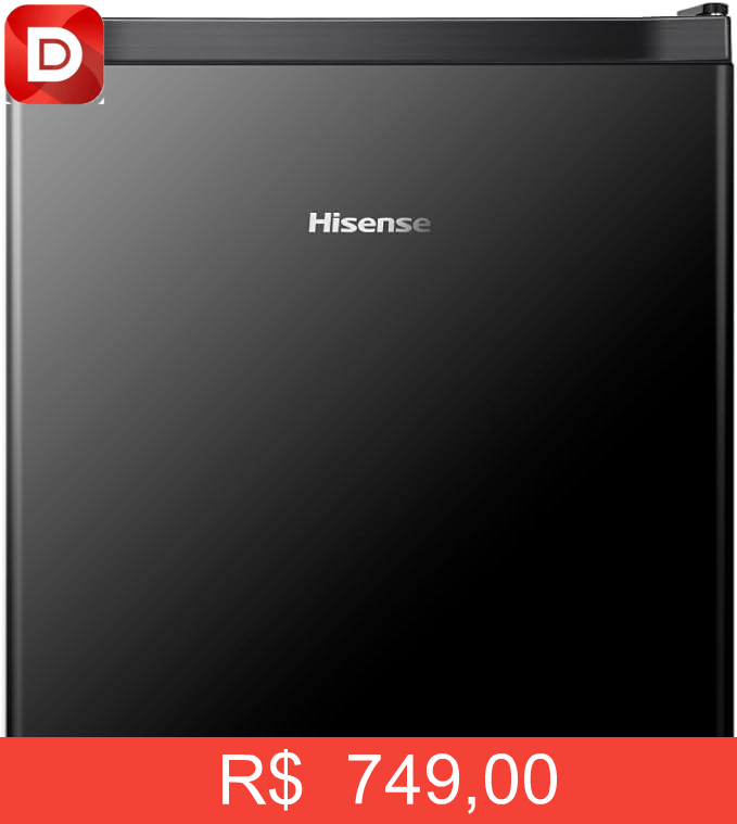 Foto do produto Frigobar Hisense 44 litros