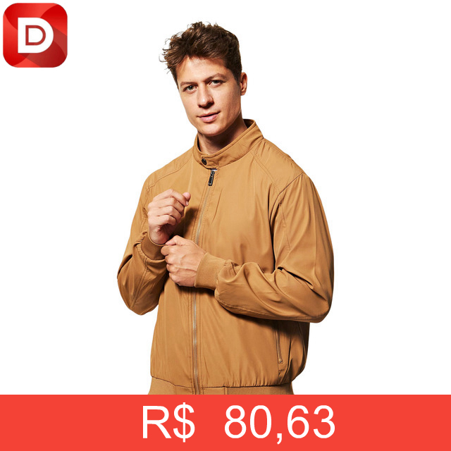 Foto do produto Jaqueta Broken Rules Corta Vento Gola Botão