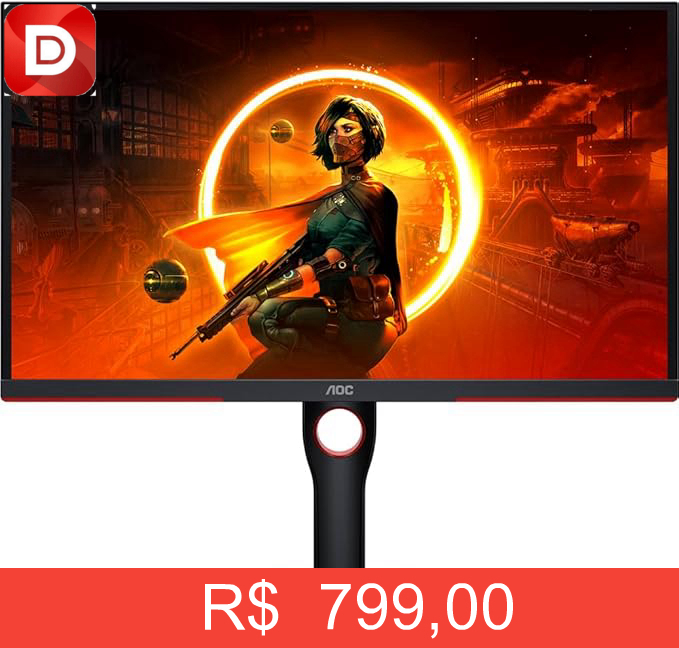 Foto do produto Monitor Gamer AOC DESTINY 25