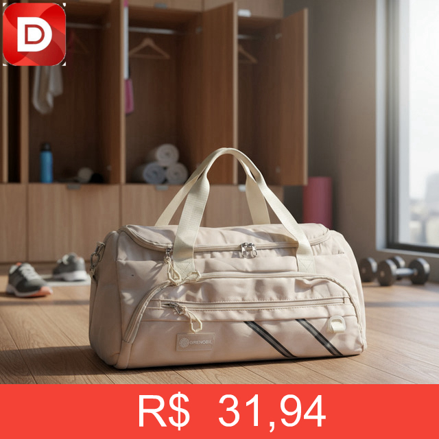 Foto do produto Bolsa Esportiva Academia Fitness Viagem Transversal