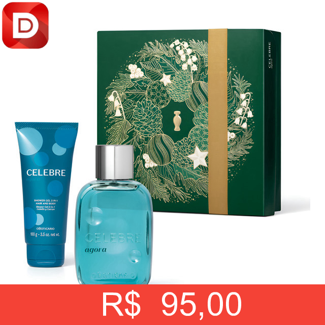 Foto do produto Boticário Celebre Kit Presente Masculino
