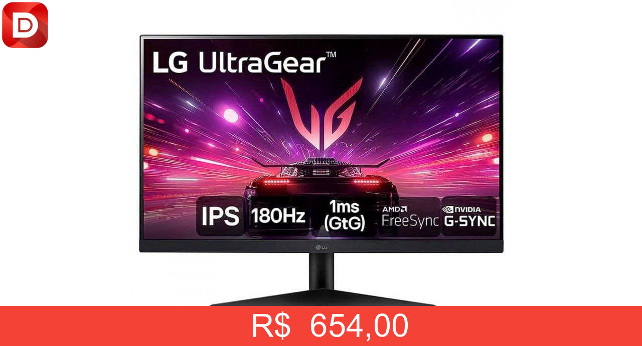 Foto do produto Monitor Gamer LG UltraGear 24