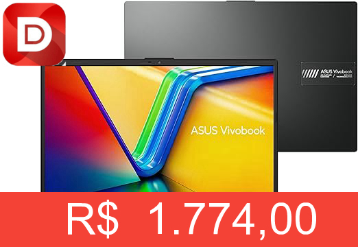 Foto do produto Notebook ASUS VivoBook Go 15