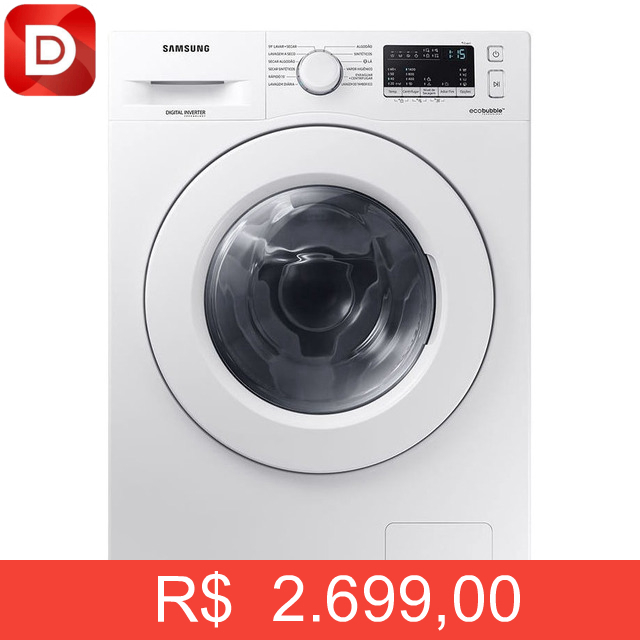 Foto do produto Samsung Ecobubble WD10M