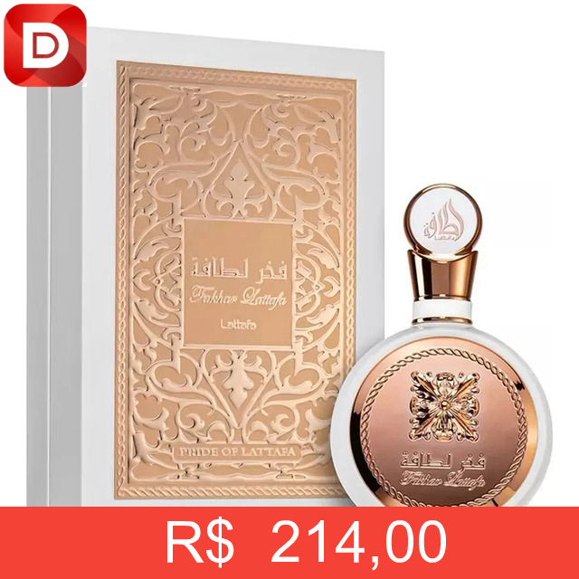 Foto do produto Perfume Árabe Fakhar Rose Lattafa EDP