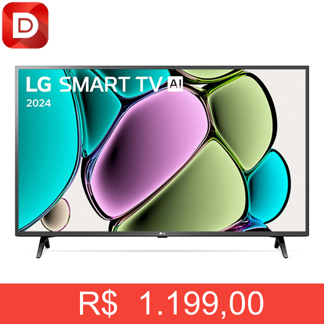 Foto do produto Smart TV LG 43