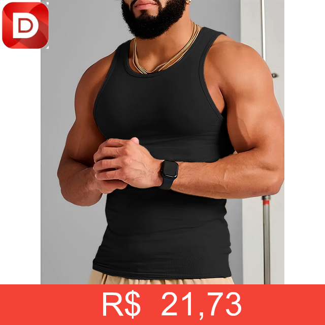 Foto do produto Regata Modelo Americano Canelada