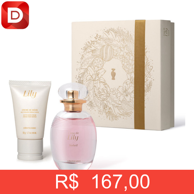 Foto do produto O Boticário Lily Soleil Kit Presente
