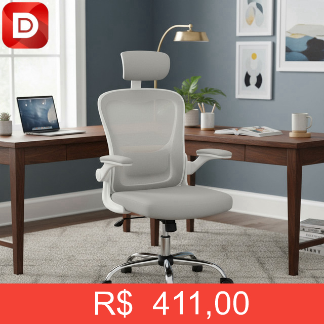 Foto do produto Cadeira de Escritório Ergonômica Boston G100