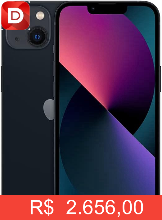 Foto do produto Apple iPhone 13