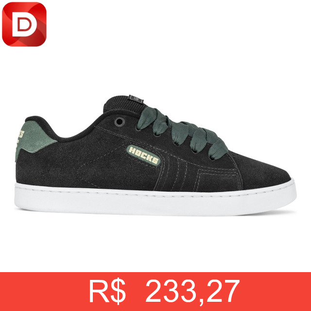 Foto do produto Tênis Hocks Ruas Skate Dark Grass