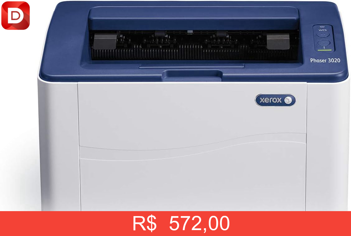 Foto do produto Impressor Lazer Xerox Phaser 3020