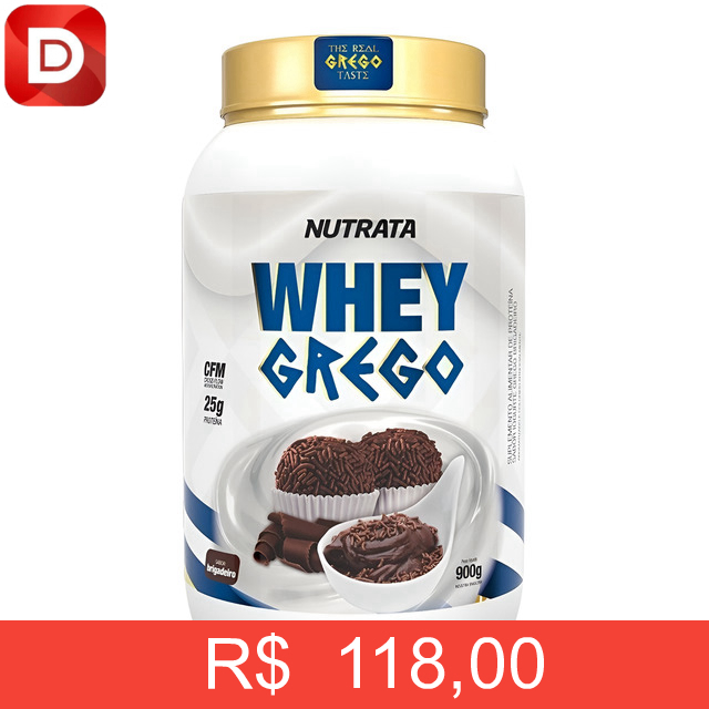 Foto do produto GREGO DE BRIGADEIRO Whey Nutrata