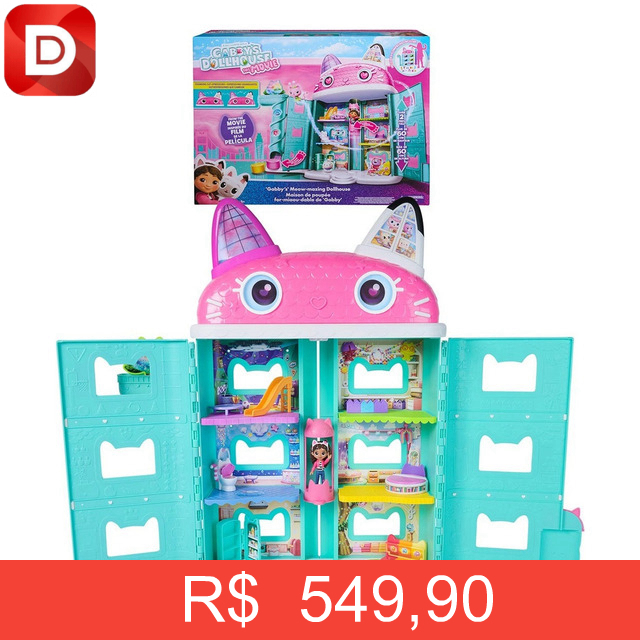 Foto do produto Casa Da Gabby Com Acessorios