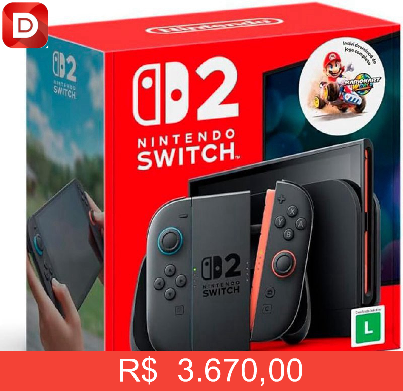 Foto do produto Nintendo Switch