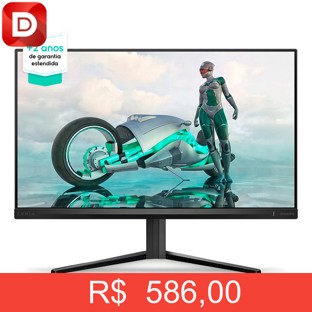 Foto do produto Monitor Gamer Philips 24 Evnia 24m2n3200l