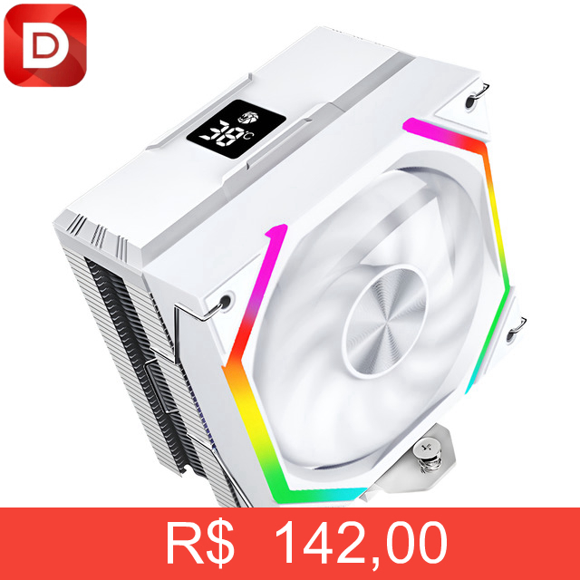 Foto do produto Cpu Cooler Argb Gamemax Sigma 520 Digital