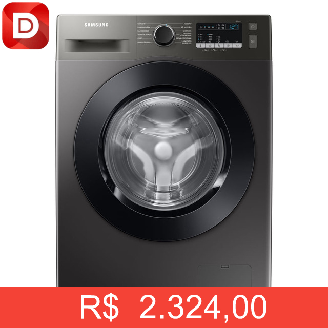Foto do produto Lavadora Samsung Digital Inverter Inox 11kg