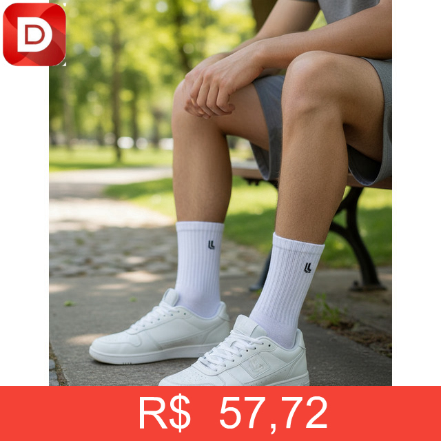 Foto do produto Kit De Meias Em Algodão Lupo