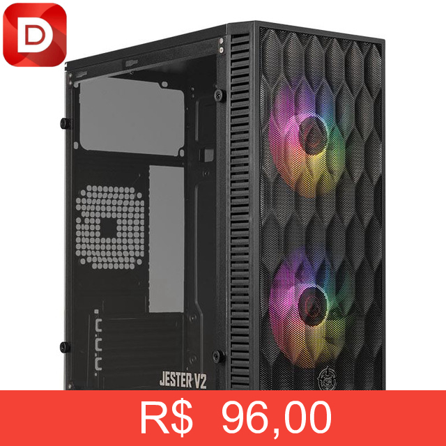 Foto do produto Gabinete para jogos TGT Jester V2