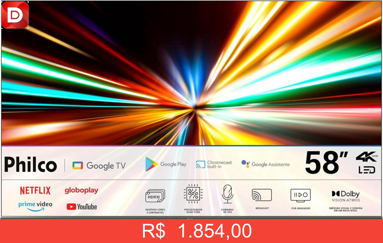Foto do produto Smart TV 58