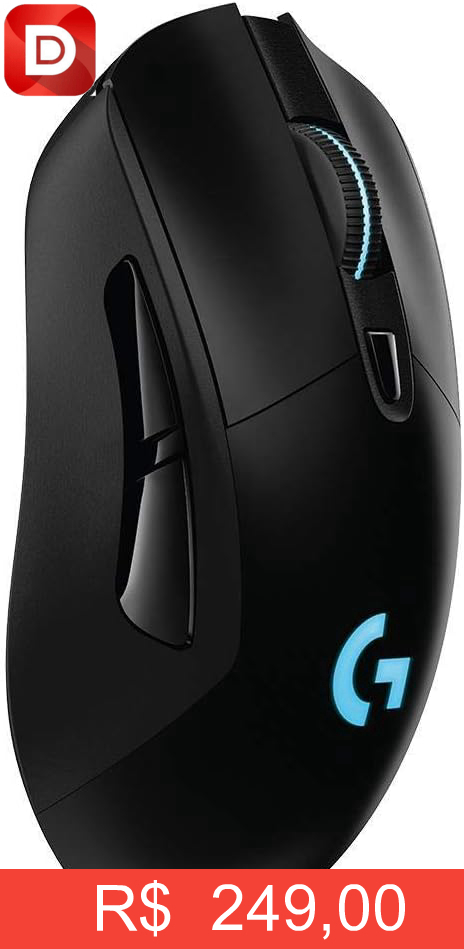 Foto do produto Mouse Gamer Sem Fio Logitech G703 LIGHTSPEED