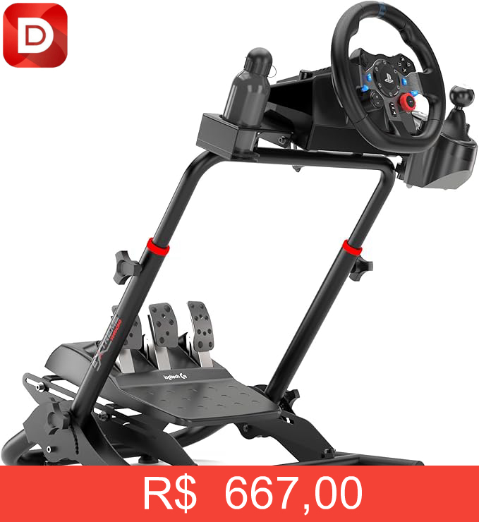 Foto do produto Extreme Simracing Suporte Para Volante Cockpit Simulador SGT