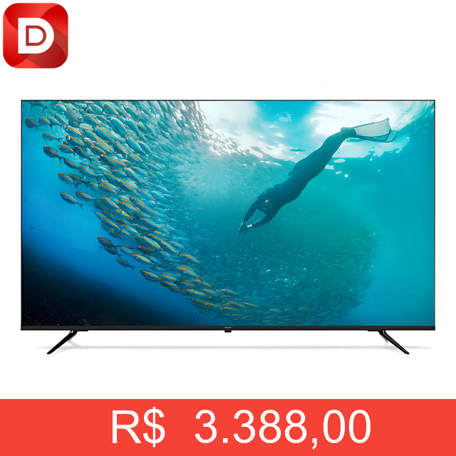 Foto do produto Smart TV 75” Philips UHD 4K Smart Android TV