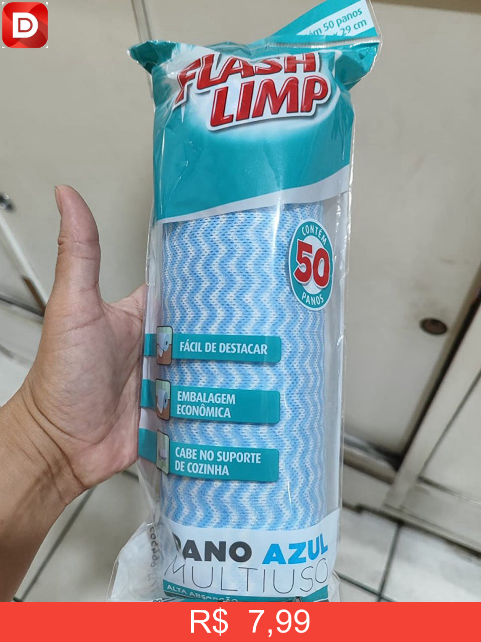 Foto do produto Flash Limp Pano Multiuso