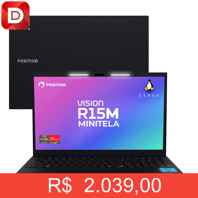 Foto do produto Notebook Positivo Vision R15m
