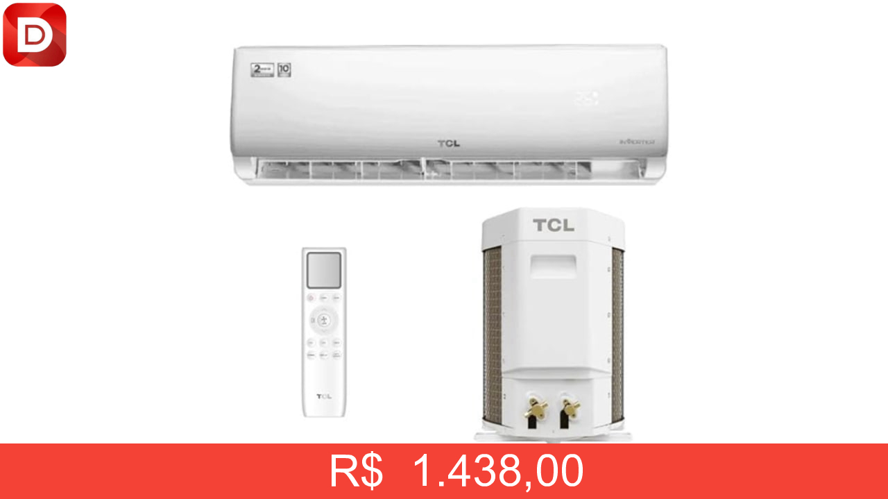Foto do produto Ar Condicionado TCL Split Hi Wall Elite Inverter