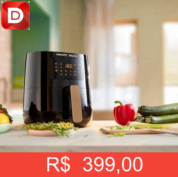 Foto do produto Philips Walita Fritadeira Airfryer Essential XL Digital