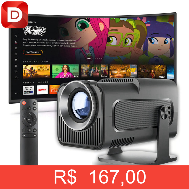 Foto do produto Projetor HY320 Mini 4K