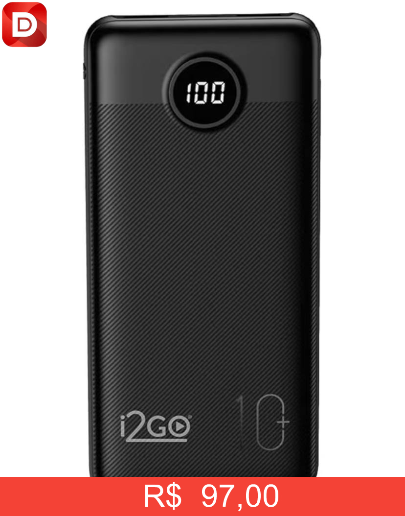 Foto do produto I2GO Carregador Portátil (Power Bank) Ultra Rápido