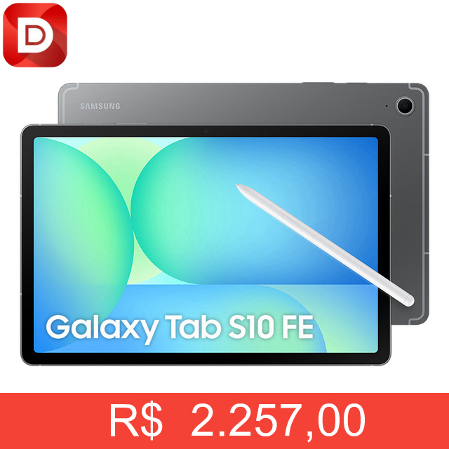 Foto do produto Samsung Tablet Galaxy Tab S10 FE