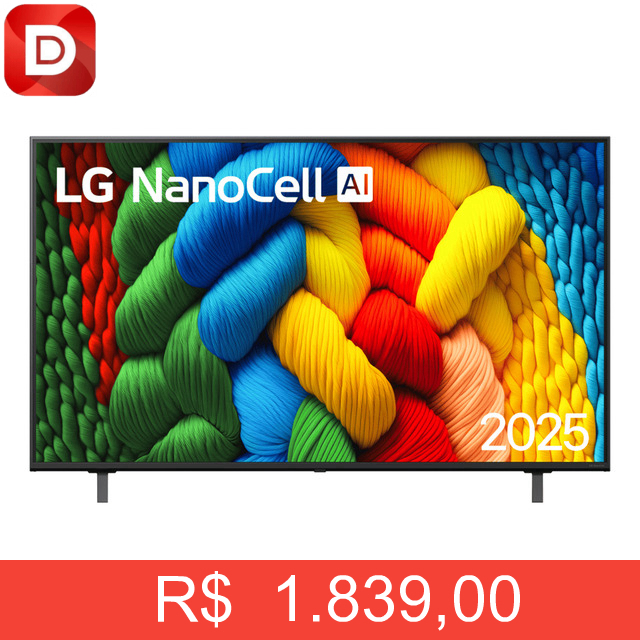 Foto do produto LG NanoCell 50NANOA