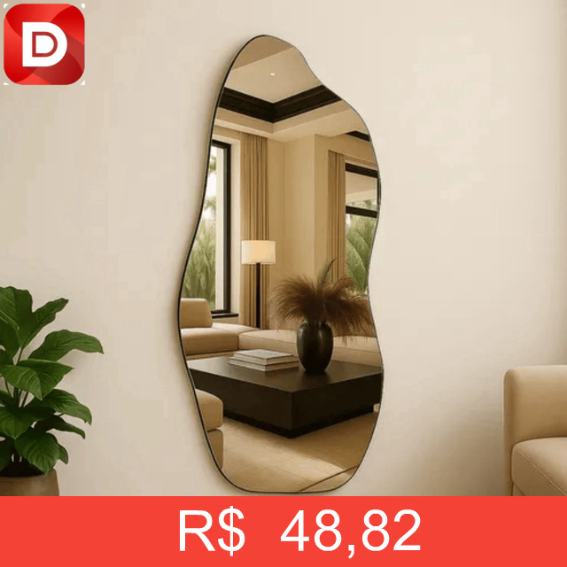 Foto do produto Espelho Rocco Orgânico