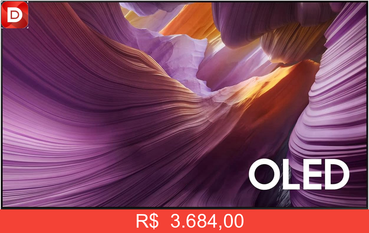 Foto do produto Samsung Vision AI TV 55 OLED 4K S85F 2025