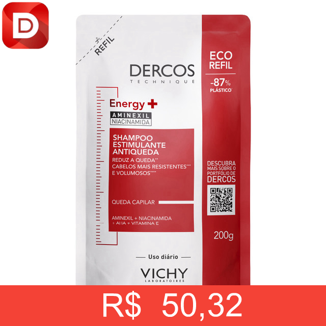 Foto do produto Shampoo Estimulante Tratamento Antiqueda Energy