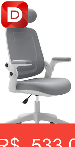 Foto do produto Cadeira de Escritório Ergonômica Elements Astra