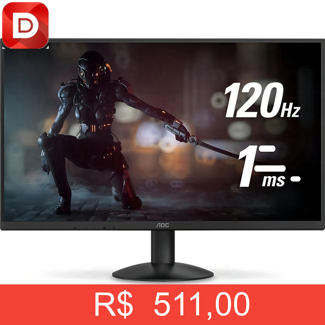 Foto do produto Monitor 27 Aoc Gamer 27b30h3/57