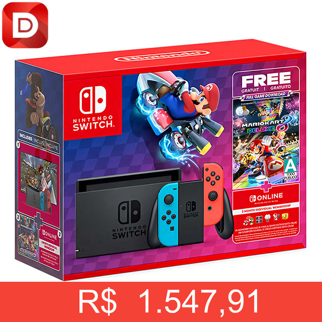 Foto do produto Nintendo Switch V2