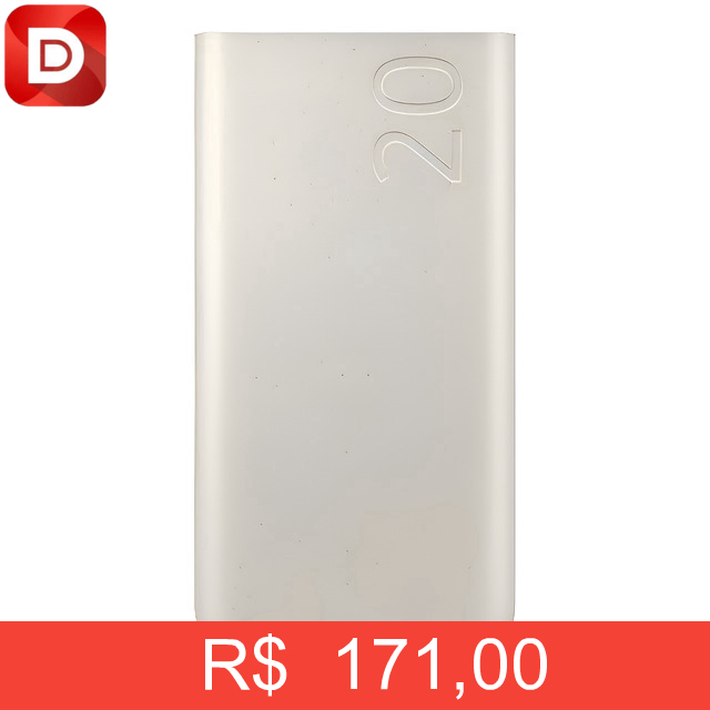 Foto do produto Power Bank Portátil Samsung 20000mAh, 45W