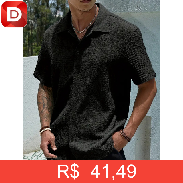 Foto do produto Camisa Texturizada Old Money