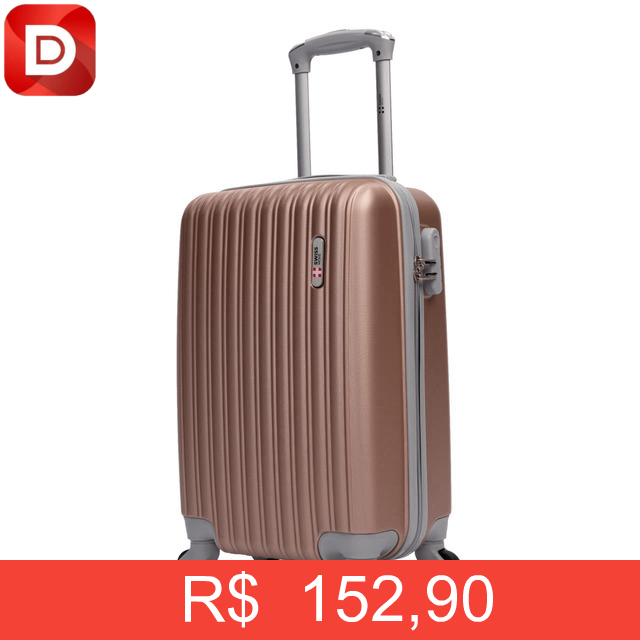 Foto do produto Mala de viagem bordo pequena 10kg Londres Swiss Move