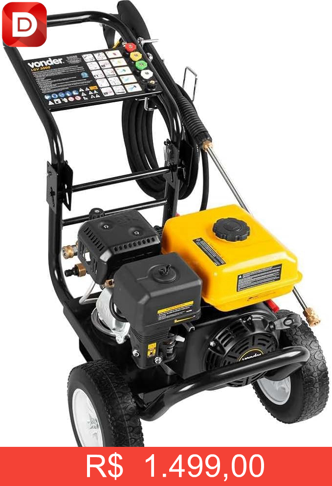 Foto do produto Lavadora De Alta Pressão A Gasolina Lgv 3000