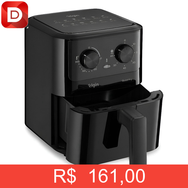 Foto do produto Air Fryer Quad Fry Elgin