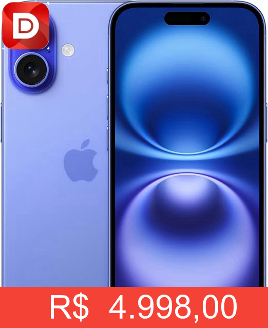 Foto do produto Apple iPhone 16