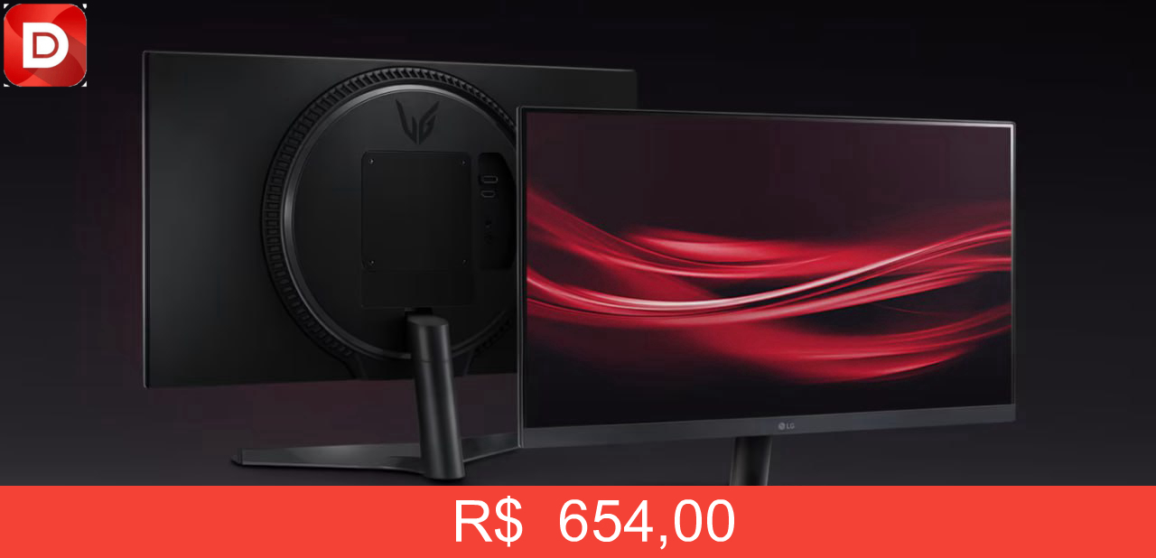 Foto do produto Monitor Gamer LG UltraGear 24