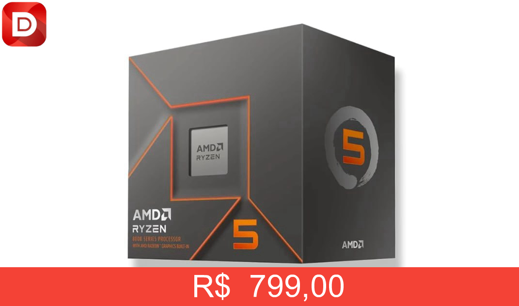 Foto do produto Processador AMD Ryzen 5 8500G
